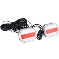 Feux arrière LED TT Technology TT.12019 avec aimant + faisceau 7 broches 7,5 m