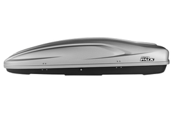 Coffre de toit Inter Pack Stella 480 en kevlar argenté (flexi fit G2)