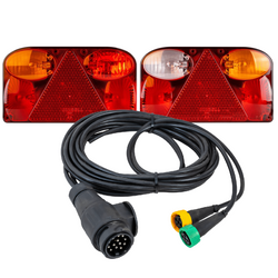 Feux arrière FRISTOM FT-088 + faisceau MANTES 4m 13PIN