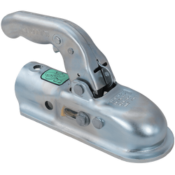 Attelage à boule KNOTT K20-B pour remorque de 2 000 kg avec timon tubulaire de 45 mm, en fonte 