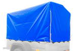 Bâche haute bleue pour la remorques 150x106 cm Garden Trailer 150 KIPP