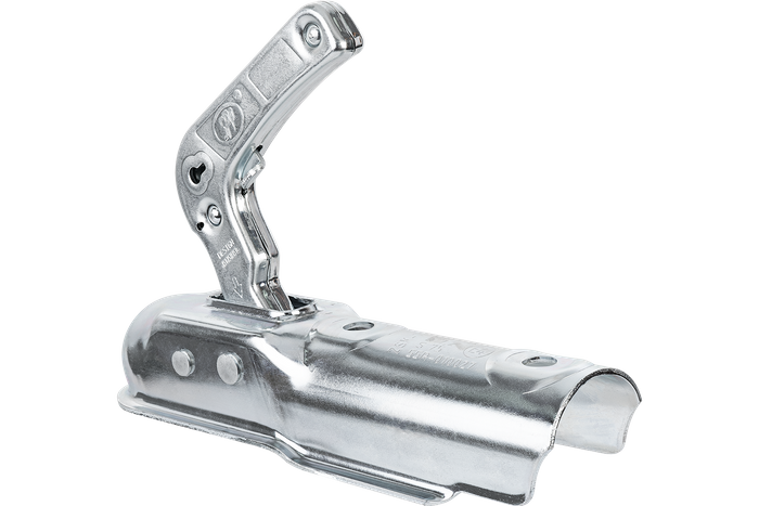 Attelage à boule STEELPRESS ZSK-0750C pour remorque de 750kg avec timon tubulaire de 50mm