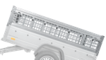 Ridelles grillagées pour la remorque UNITRAILER GARDEN TRAILER 200 KIPP