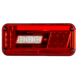 Feu arrière LED DOBPLAST DPT30, 6 fonctions gauche