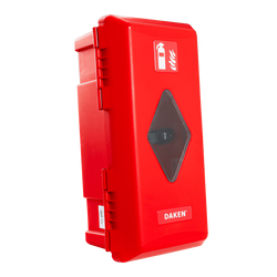 Boîte, caisse extincteur 6kg DAKEN 82070 ADAMANT 611x310x247mm rouge