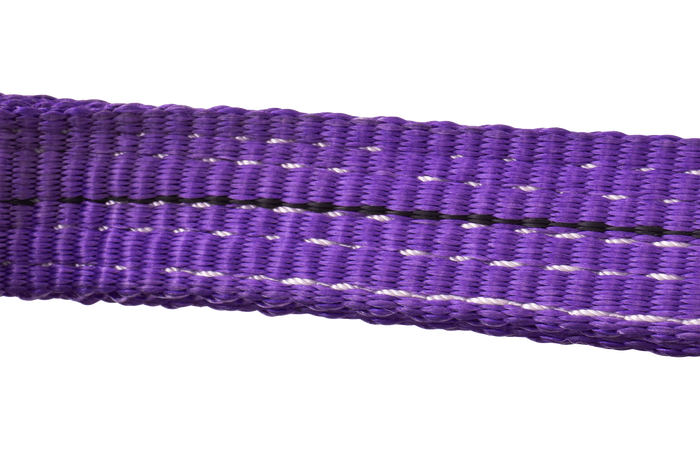 Élingue, sangle de levage HEFFA 2 m/30 mm/1 t avec boucles