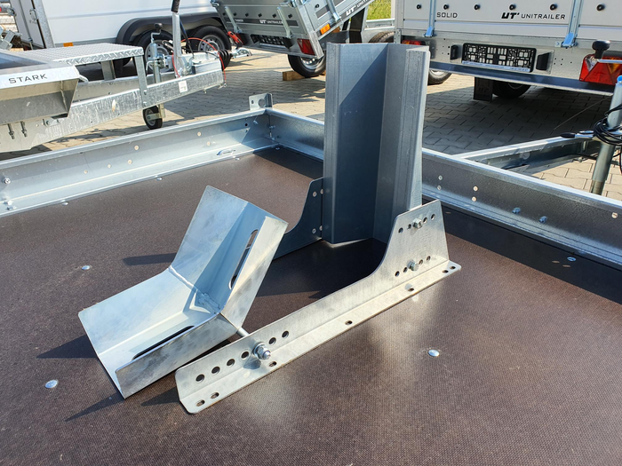 Bloque roue moto AVANT UNITRAILER POUR REMORQUE DE VOITURE