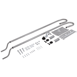 Support de roue de secours KNOTT pour caravane 1200-1500 mm