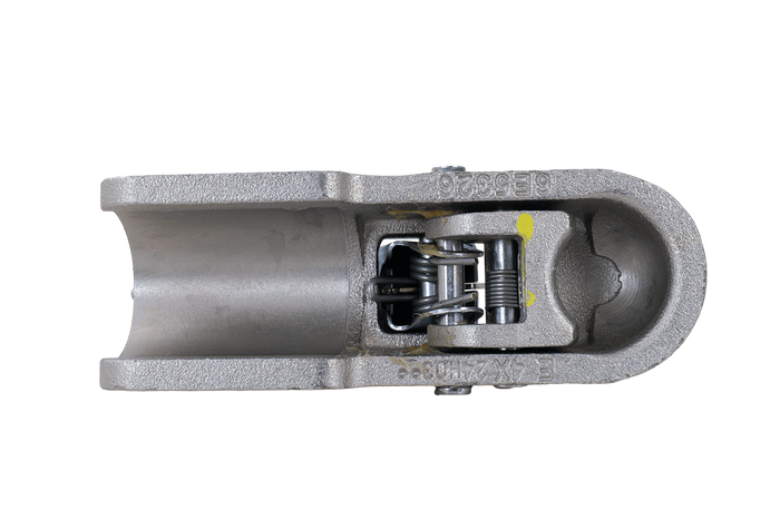 Attelage à boule KNOTT K35-C pour remorque de 3 500 kg avec timon tubulaire de 60 mm, en fonte 