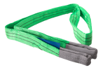 Élingue, sangle de levage HEFFA 3 m/60 mm/2 t avec boucles