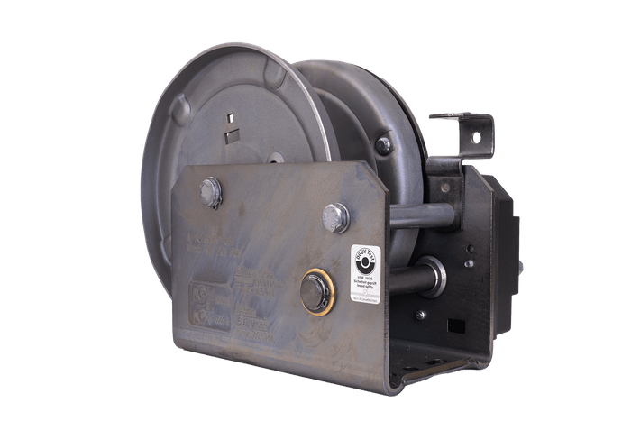 Treuil manuel pour remorque dépanneuse AL-KO 1150 kg avec frein et déroulement automatique