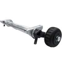 Essieu freiné AL-KO COMPACT pour remorque / dépanneuse 1800kg 1535mm 2035mm 5x112