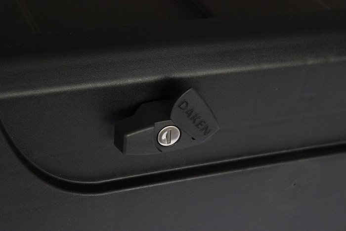 Boîte, coffre à outils DAKEN 82201 BLACKIT 550x250x295mm 23l avec supports de montage