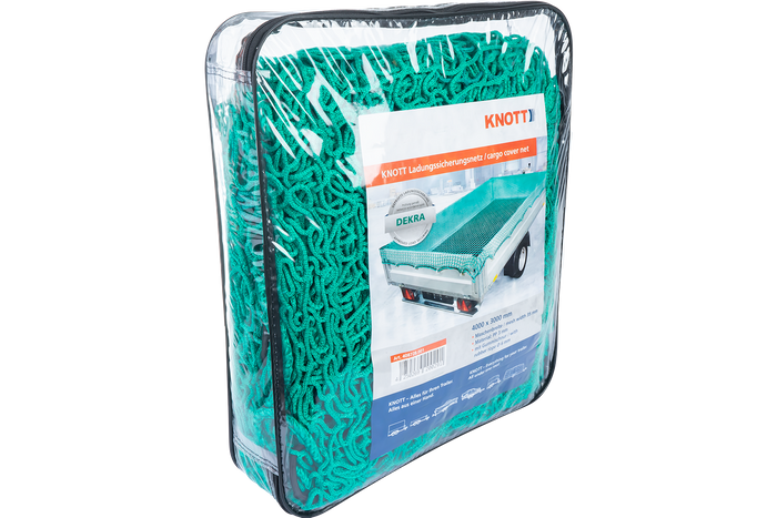 Filet pour remorque KNOTT 3000x4000 avec cordon élastique