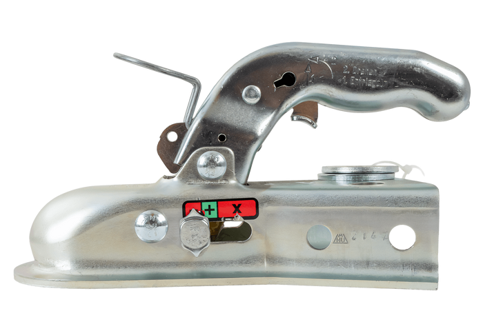 Attelage à boule KNOTT 6E0176.001 pour remorque de 750 kg avec timon en V