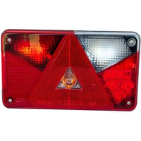 Feu arrière ASPÖCK Multipoint V LED, 6 fonctions, droit