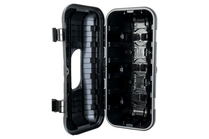 Caisse, boîte extincteur 6kg DAKEN 82501 STRIKE 600x287x220mm noir