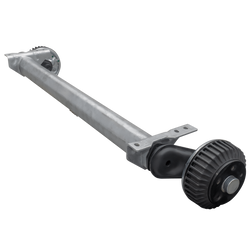 Essieu freiné AL-KO COMPACT pour remorque / dépanneuse 1500kg 1260mm 1630mm 5x112