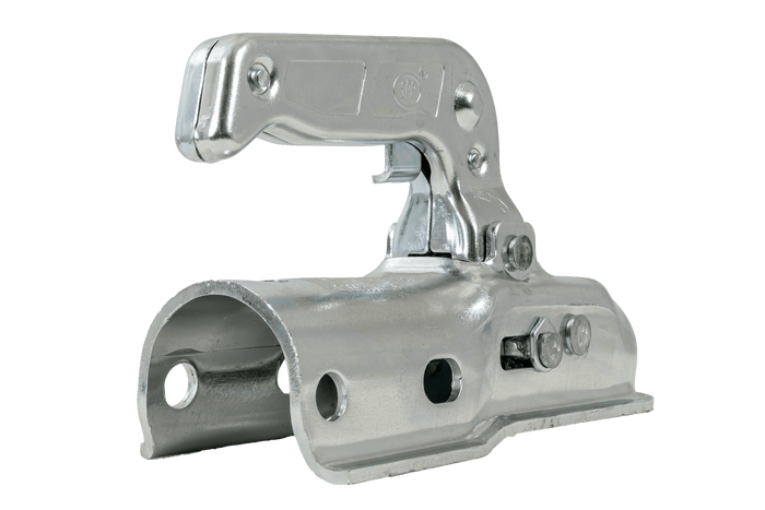 Attelage à boule STEELPRESS BC-1200C pour remorque de 1200 kg avec timon tubulaire de 50 mm