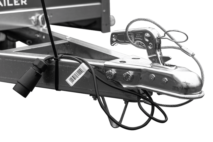 Remorque pour auto 230 x 125 cm Garden Trailer 230 KIPP