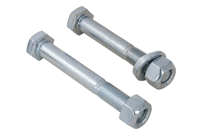 Attelage à boule KNOTT K27-B pour remorque de 2 700 kg avec timon tubulaire de 45 mm, en fonte 