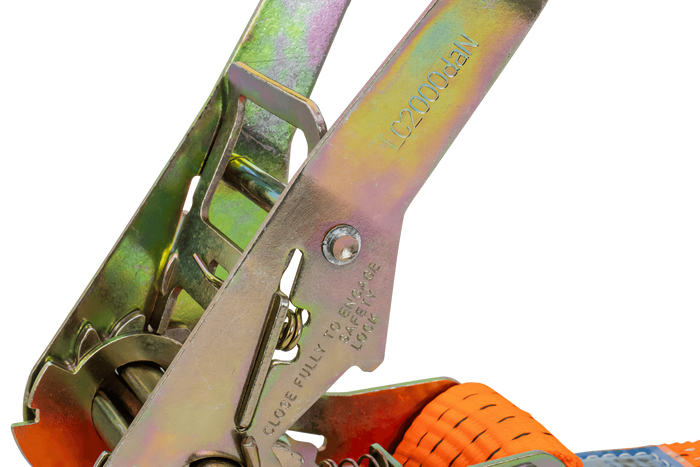 Kit de quatre sangles de transport 3 points avec tendeur pour dépanneuse UNITRAILER 3m/50mm/4t