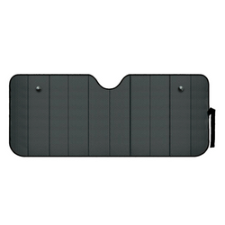 Tapis pare-soleil de voiture LAMPA noir mat 61x147cm