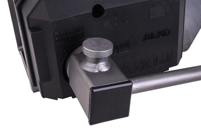 Treuil manuel pour remorque dépanneuse AL-KO 1150 kg avec frein et déroulement automatique