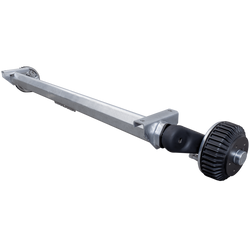 Essieu freiné AL-KO EURO pour remorque bateau 1350kg 1505mm 2040mm 5x112