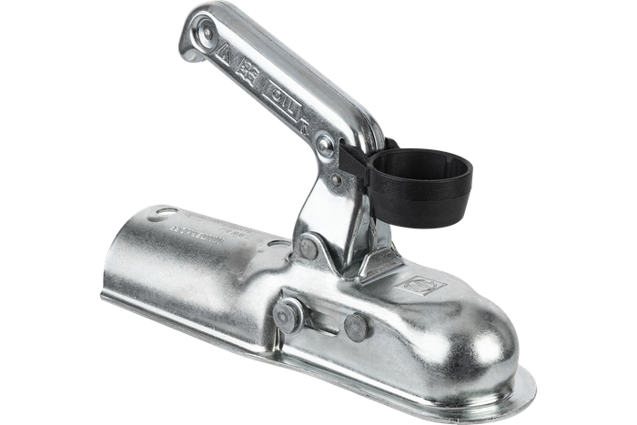 Attelage à boule WINTERHOFF WW8-C pour remorque 800kg avec timon tubulaire 70mm