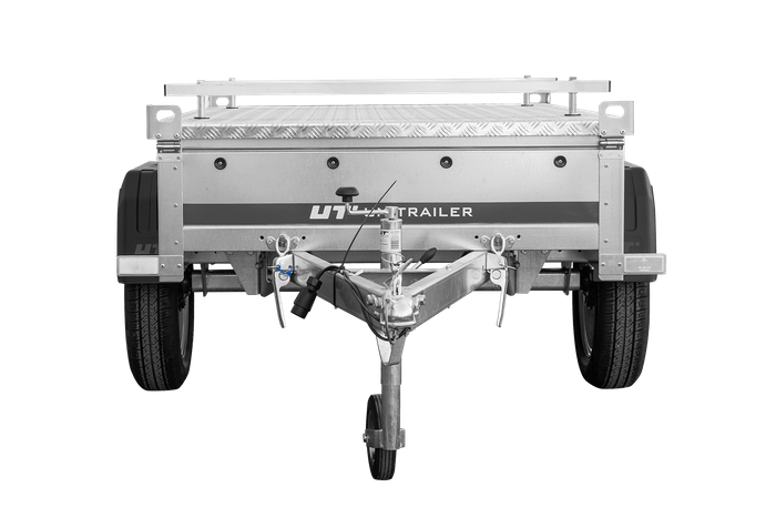 Remorque simple essieu 750 kg PTAC 150x106 Garden Trailer 150 KIPP avec capot aluminium