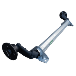 Essieu non freiné AL-KO OPTIMA pour remorque bateau 750kg 960mm 1280mm 4x100