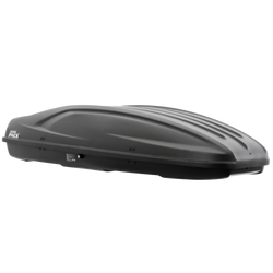 Coffre de toit Inter Pack Stella 480, noir kevlar (flexi fit G2)