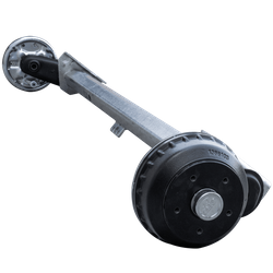 Essieu freiné AL-KO COMPACT pour remorque bateau 1000kg 1355mm 1870mm 5x112