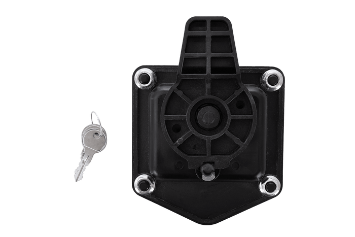 Serrure DAKEN 89010 avec poignée pour coffre à outils WELVET