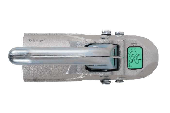 Attelage à boule KNOTT K35-C pour remorque de 3 500 kg avec timon tubulaire de 60 mm, en fonte 