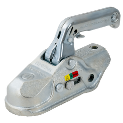 Attelage à boule WINTERHOFF WW30-D3-K1414 pour remorque 3000kg avec timon tubulaire de 50mm, fonte