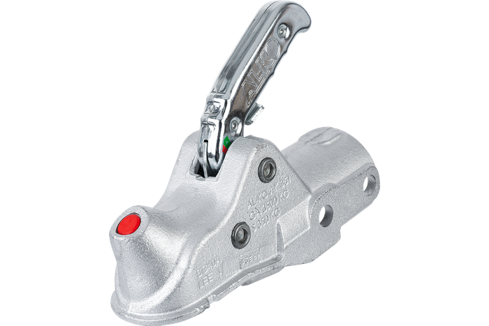 Attelage à boule AL-KO AK351 pour remorque 3500kg avec timon tubulaire de 60mm, fonte