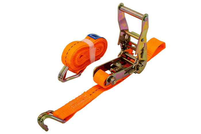 Kit de quatre sangles de transport avec tendeur UNITRAILER 4m/25mm/1t