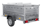Remorque avec capot Garden Trailer 200 KIPP 200x106 cm