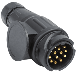 Prise, adaptateur UNITRAILER 13 BROCHES pour le branchement de remorque 