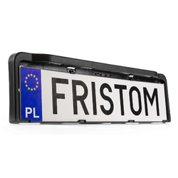 Cadre de plaque d'immatriculation avec éclairage LED FRISTOM FT-264 LED M15
