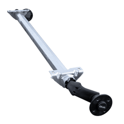 Essieu AL-KO OPTIMA non freiné pour remorque 750 kg, 1260 mm 1720 mm 4x100