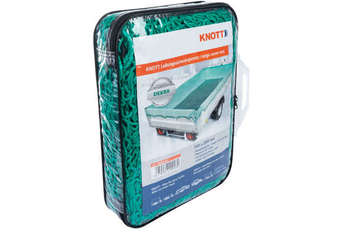 Filet pour remorque KNOTT 2000x3500 avec cordon élastique