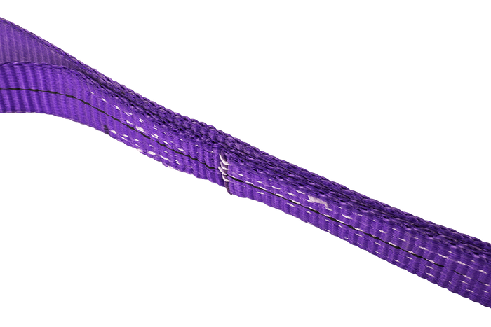 Élingue, sangle de levage HEFFA 2 m/30 mm/1 t avec boucles