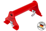 Bloque- roue dépanneuse, rouge PRAMAR Radstopper VDI 2700 - réglable, universel