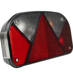 Feu arrière ASPÖCK Multipoint II, 6 fonctions, droit