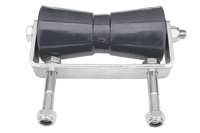 Diabolo pour remorque bateau avec support RDZ (noir)