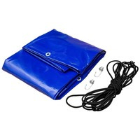 Bâche plate bleue pour remorque Garden Trailer 201 KIPP