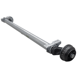 Essieu freiné AL-KO COMPACT pour remorque / dépanneuse 1350kg 1750mm 2200mm 5x112